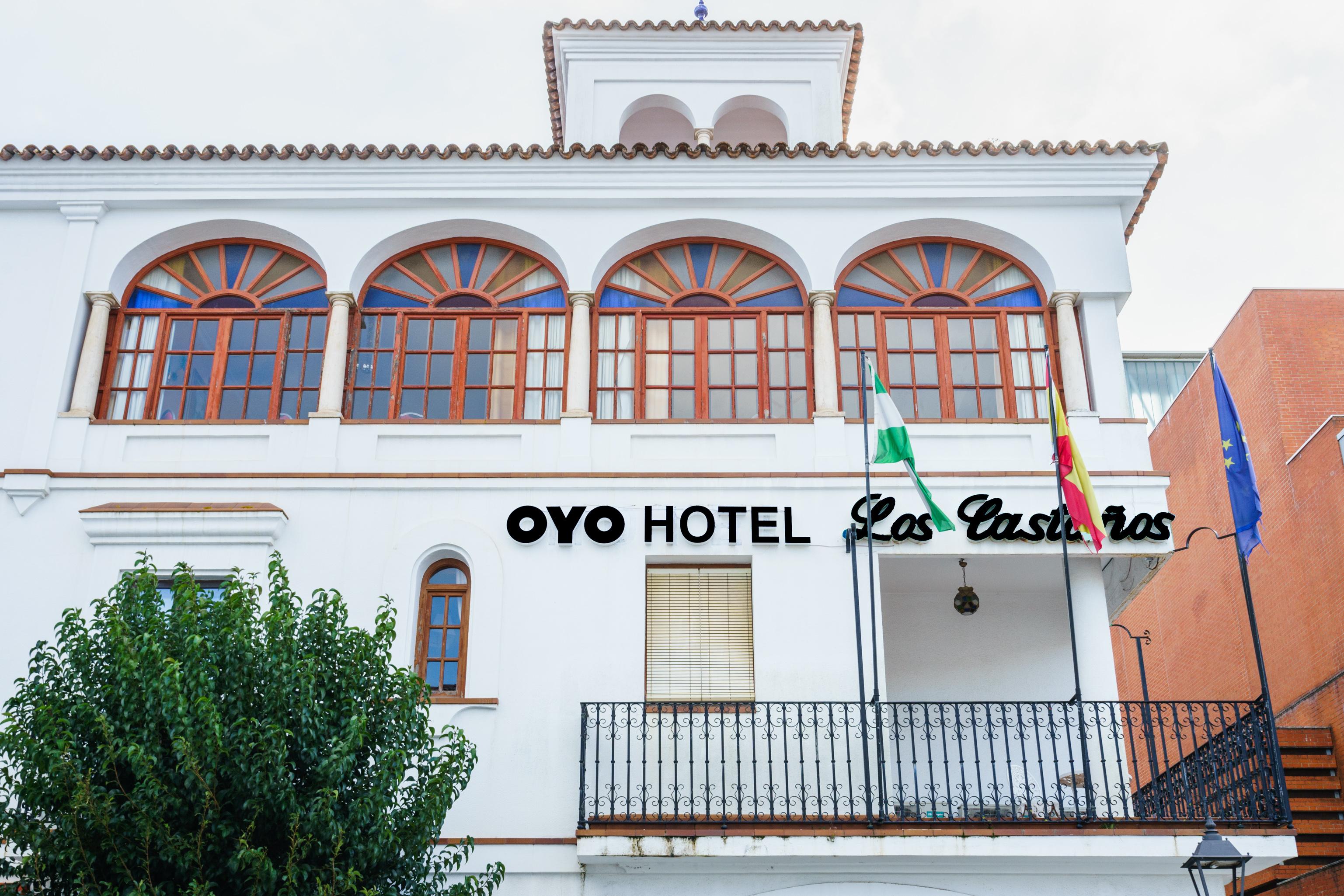 Hotel Los Castanos Aracena Exterior photo