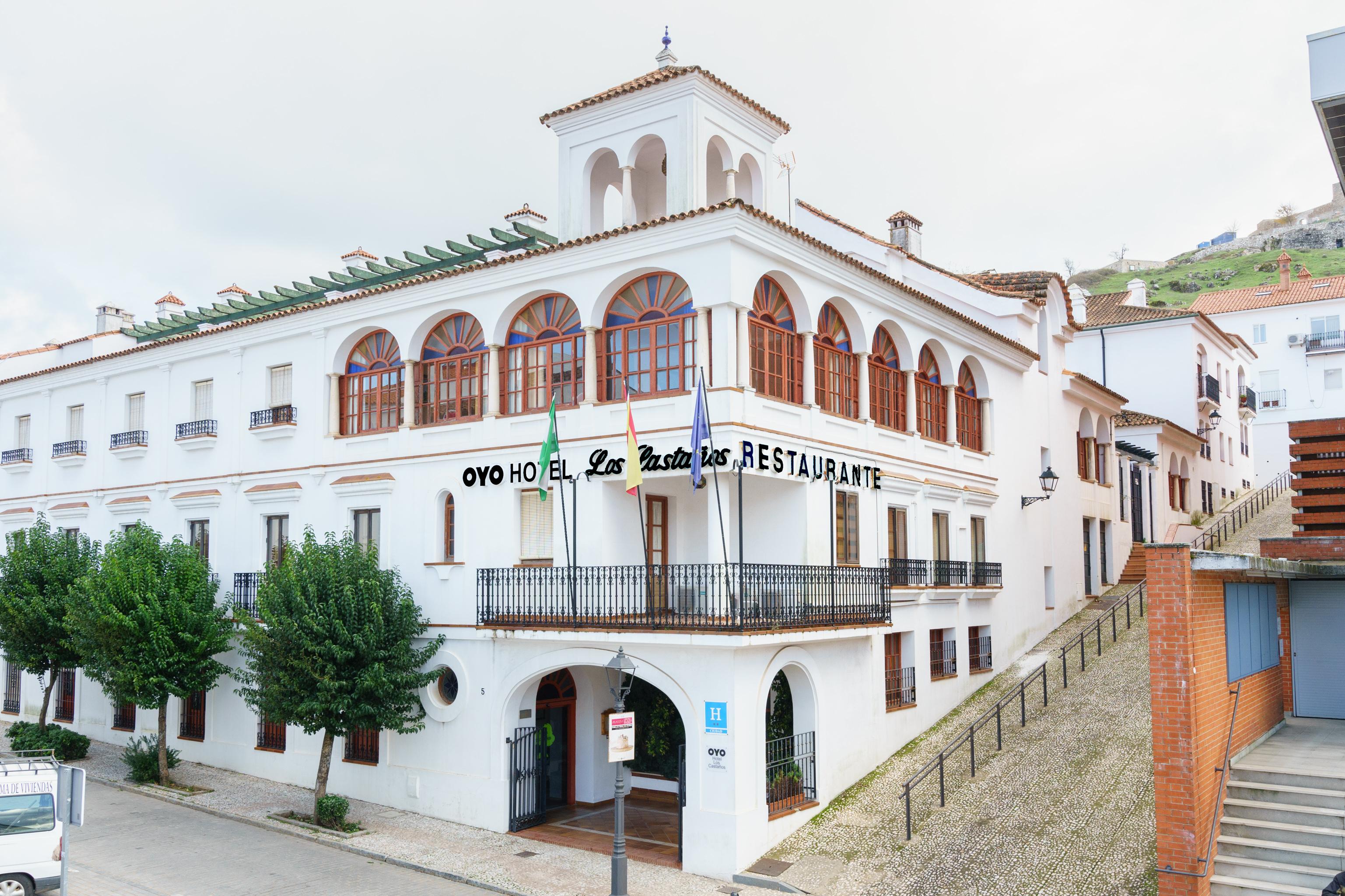 Hotel Los Castanos Aracena Exterior photo